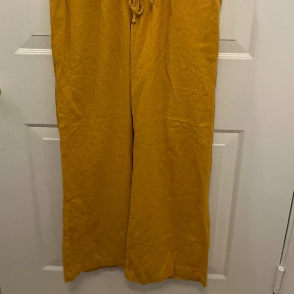 😍 3x $18 Clearance NWOT Old Navy Women's maternity Pants In Linen Blend. Size M - Picture 5 of 9